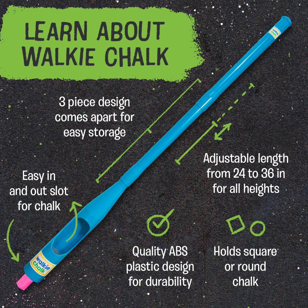 Walkie Chalk Stand-Up Sidewalk Chalk Holder