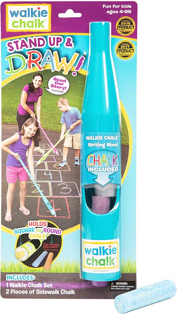 Walkie Chalk Stand Up Sidewalk Chalk Holder - Teal